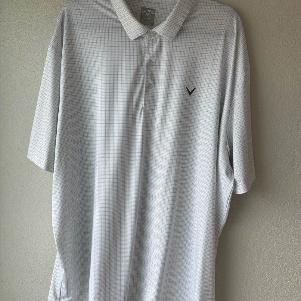 Callaway White Polo Shirt Classic Style